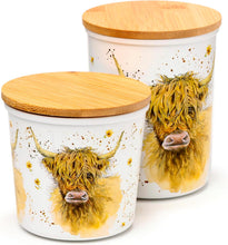 Load image into Gallery viewer, Highland Coo Storage Jars