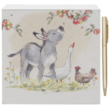 Load image into Gallery viewer, Bug Art Memo Block & Pen (Various Designs)