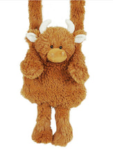 Load image into Gallery viewer, Childs Highland Coo Handmuff / Sheep Handmuff