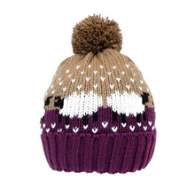 Load image into Gallery viewer, Sheep Knitted Bobble Hat (Pink / Rust / Sage / Plum)
