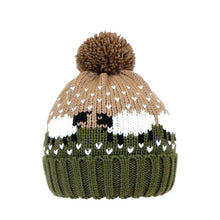 Load image into Gallery viewer, Sheep Knitted Bobble Hat (Pink / Rust / Sage / Plum)
