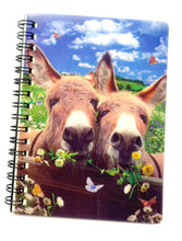 Load image into Gallery viewer, Highland Cow or Donkey - 3D Notepad

