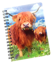 Load image into Gallery viewer, Highland Cow or Donkey - 3D Notepad

