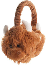 Load image into Gallery viewer, Highland Coo Earmuffs / Bunny Earmuffs Cream / Bunny Earmuffs Brown
