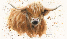 Load image into Gallery viewer, Highland Cow Cushion
