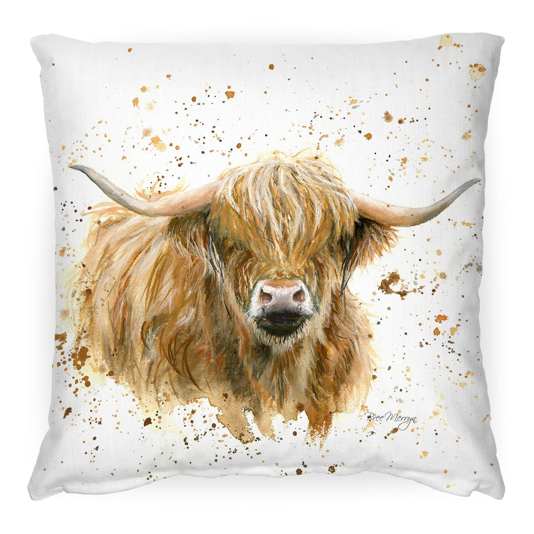 Highland Cow Cushion - Blair