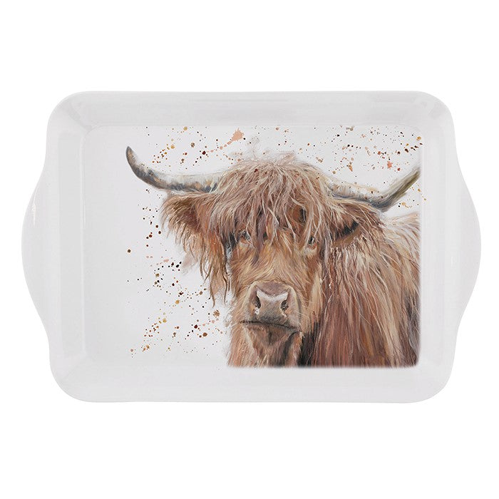 Highland Cow or Donkey Small Tray