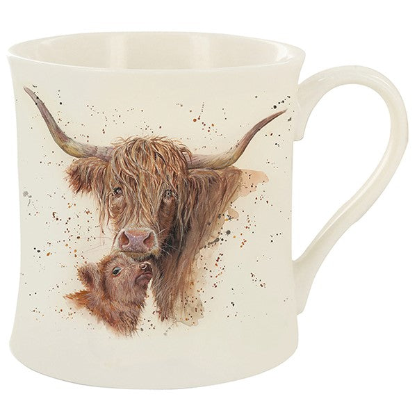 Highland Cow Fine China Mug - Harmony
